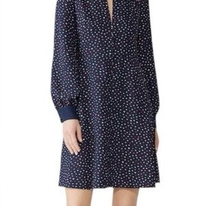 Kate Spade Lips Crepe Dress In Parisian Size 00